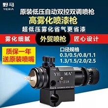 YEMA低壓自動噴槍氣動油漆噴槍噴漆槍可調節流水線往復機高霧化