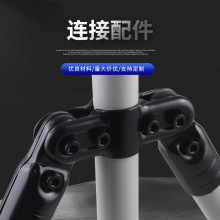 鋼材質五金連接件 HJ-3金屬三維結構配件 可定接頭線棒精益管