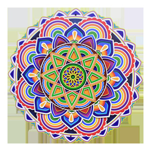 Lotus Flower MandalaׁL񠝱ˇgľ|w_b