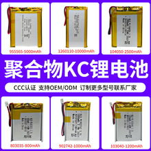 3.7v1000mAh聚合物鋰電池102050車載空氣凈化器音箱 按摩儀器4.2V