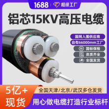 電纜鋁芯高壓電纜線廠家國標電纜線纜zc-yjlv22電力國標電纜線3芯