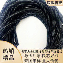 廠家大量供應多芯各平方插頭 各材質類型多色彈簧線 高回彈電源線
