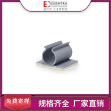 ESSENTRA益升華塑料尼龍卡扣線卡自粘貼式固定KKU型粘貼式線夾