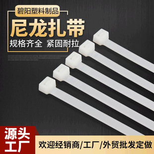 自鎖式尼龍扎帶批發玩具固定收納整理PA66電纜線尼龍扎帶束線帶