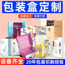 盲盒包裝盒彩盒定制電子產品白卡瓦楞紙盒飛機盒定做印刷小批量