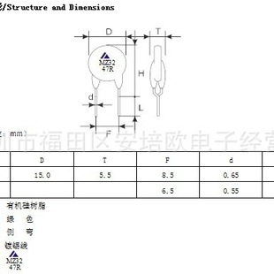  PTC MZ32-47W 25% 15mm  120  ȏ_