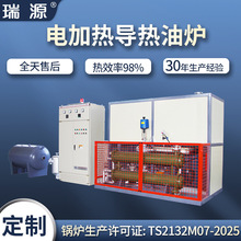 瑞源 導熱油爐加熱器低壓卧式導熱油爐廠家定制電加熱導熱油爐