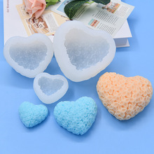 花朵愛心造型硅膠模具烘焙DIY蛋糕模具