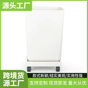 跨境貨源廠家花盆高檔加厚樹脂特大號塑料花盆客廳辦公室大型綠植