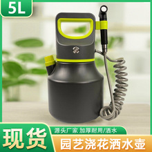新款大容量園藝澆花灑水壺高級電動打葯噴霧機便攜式家用水霧噴壺