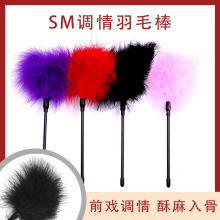 成人sm調情羽毛棒情調趣玩具女性愛輔助工具情趣用品廠家一件代發