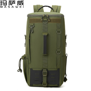 戶外休閑運動大容量雙肩包叢林戰術多功能男式背包登山釣魚包批發