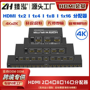 4K HDMI 1x2/1x4/1x8/1x16 hdmi splitter ҕl̖