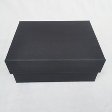 精致黑色天地蓋禮品盒飾品禮物七夕口紅化妝品伴手禮空盒支持咨詢