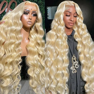 613 Lace Frontal Wigs 13x4 Honey Blonde Body Wave Lace Front