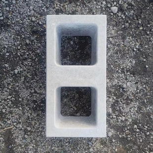 水泥兩孔磚建築裝飾防滑性能好抗沖擊性強耐用不易破損本地發貨