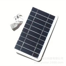 翔日跨境熱賣5V2W6V太陽能板戶外防水太陽能USB充電器