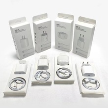 外貿美規歐規英規適用蘋果15/14快充充電器PD20W快充頭數據線套裝
