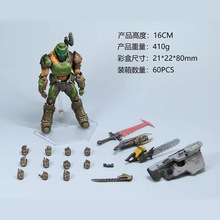 figma-140 毀滅戰士 永恆 惡魔獵殺者 可動手辦模型擺件 禮物