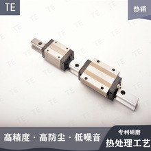 低組裝HSB25方形滑動導軌TE直線導軌自動化電機法蘭線性導軌