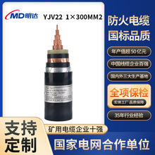 國標YJV22電纜銅芯阻燃耐火雙層鋼帶鎧裝電纜線電力工程電線電纜