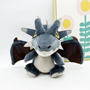 跨境新品Monster Hunter Deformed Plush怪物獵人毛絨玩偶公仔