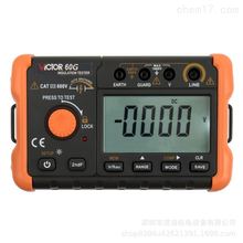 VC60F/VC60H/VC60G絕緣電阻測試儀2500V數字兆歐表搖表