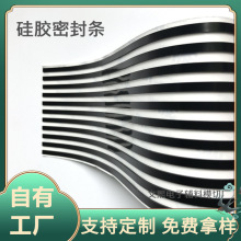 廠家直銷防滑防撞硅膠墊片消音減震硅膠密封條批發