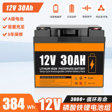 12V 30Ah/50Ah磷酸鐵鋰電池電動工具叉車家庭儲能應急電源鋰電池