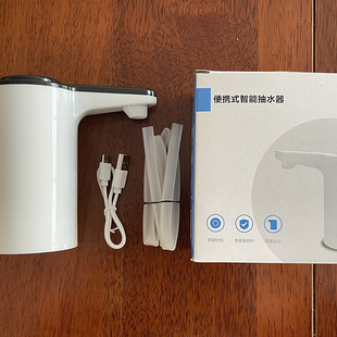 桶裝水抽水器飲水機礦泉水壓水器自動上水器家用充電吸水器壓水泵