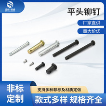 各種材質平頭半空心鉚釘大平頭半空心柳釘中空鉚釘2 3 4 5 6MM