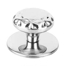 不銹鋼鍋蓋把手 鑽石大韓式珠 通用鍋蓋頂帽蓋提手柄鍋鈕鍋蓋配件