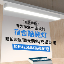 跨境台燈護眼學生宿舍吸附LED寢室卧室床頭USB充電磁吸酷斃燈禮品
