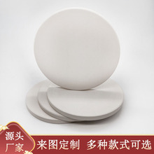 源頭工廠定制陶瓷吸水杯墊白胚保溫隔熱墊可加工熱轉印空白墊