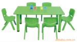儿童塑料课桌椅塑料桌子塑料靠背椅子幼儿园桌子椅子