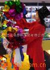 供应批发魔术玩具 闪光大花球 绳子出花球