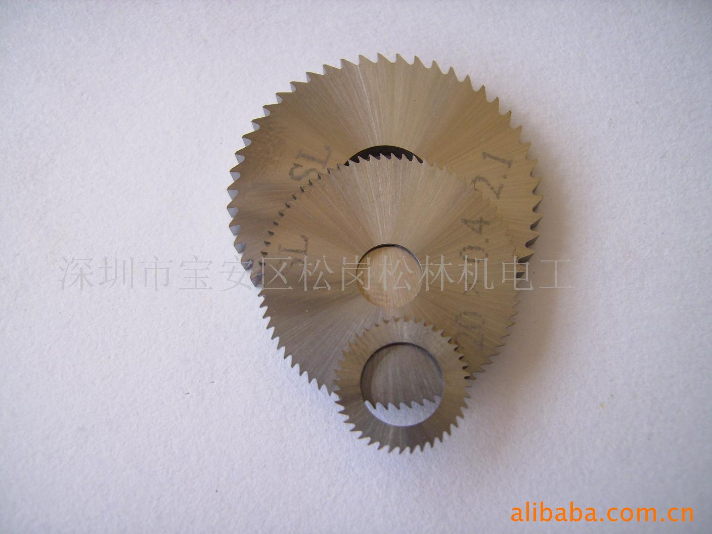 供应用于开槽，切断等五金加工专用钨钢锯片铣刀