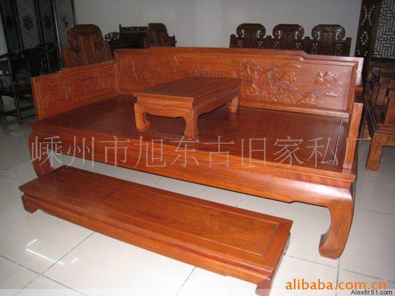 v家具花梨木罗汉床红木家具家具用拍图片手机图片
