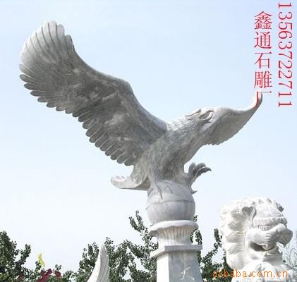 供应天青石雕塑【石狮麒麟貔貅避邪十二生肖石