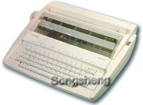brother兄弟牌 AX-100电子英文打字机