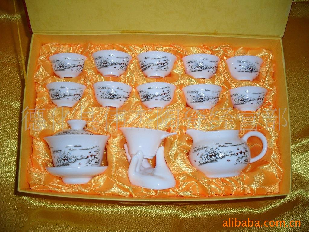 伟杰陶瓷 陶瓷茶具 陶瓷餐具 功夫茶具 广告 礼品 商务茶具 批发