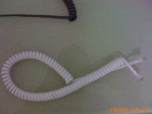 通讯电缆-专业生产供应多种型号白色电话线 四
