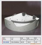 供应豪华三角缸ISD-5050E/双人扇形双人按摩冲浪浴缸