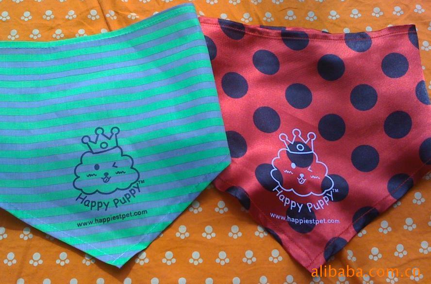 【宠物领巾 三角巾 头巾 多用途 母狗狗款式】