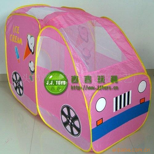 【玩具 儿童帐篷 粉色公主车帐篷】