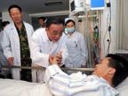  Chinese Top Legislator Goes to Epicenter by Helicopter 