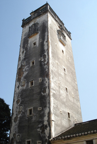 【资料收集】广东东莞凤岗碉楼——侨乡特色的艺术长廊