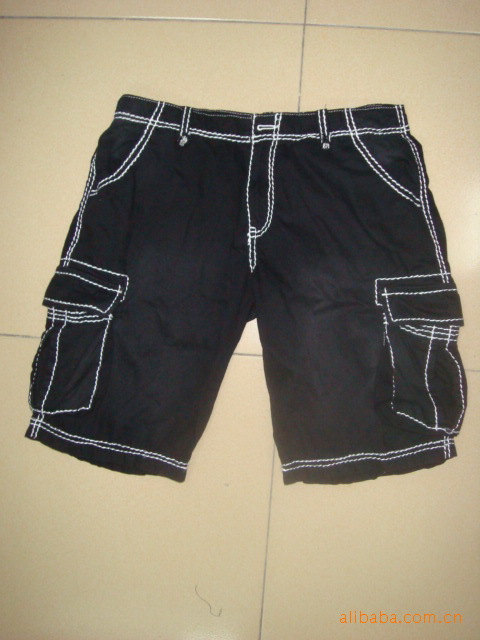 时尚男装牛仔中裤