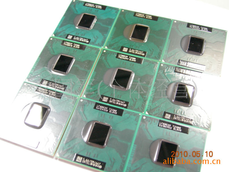 供应笔记本cpu t2300 sl8vr