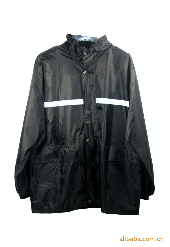 热销批发 塑料分体式雨衣 劳保单人雨衣